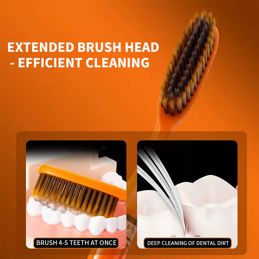 แปรงสีฟันหรูหราแสงสีส้มคุณภาพส - Hair Care Orange บทวิจารณ์และราคา