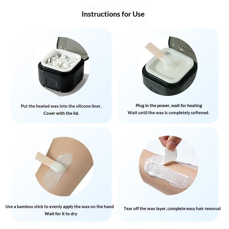 เครื่องทำความร้อนแว็กซ์ขนาดเล็ - Hair Care Kit บทวิจารณ์และราคา