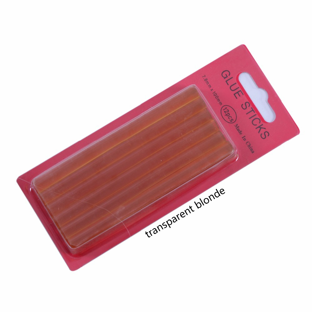 12 ชิ้น/กล่อง ขนาด 0.7*10 ซม.  - Glue Gun Hair บทวิจารณ์และราคา