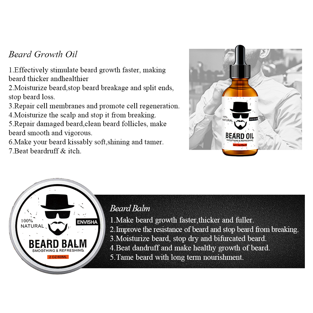 ENVISHA Beard Growth Serum เซร - Hair Care Orange บทวิจารณ์และราคา