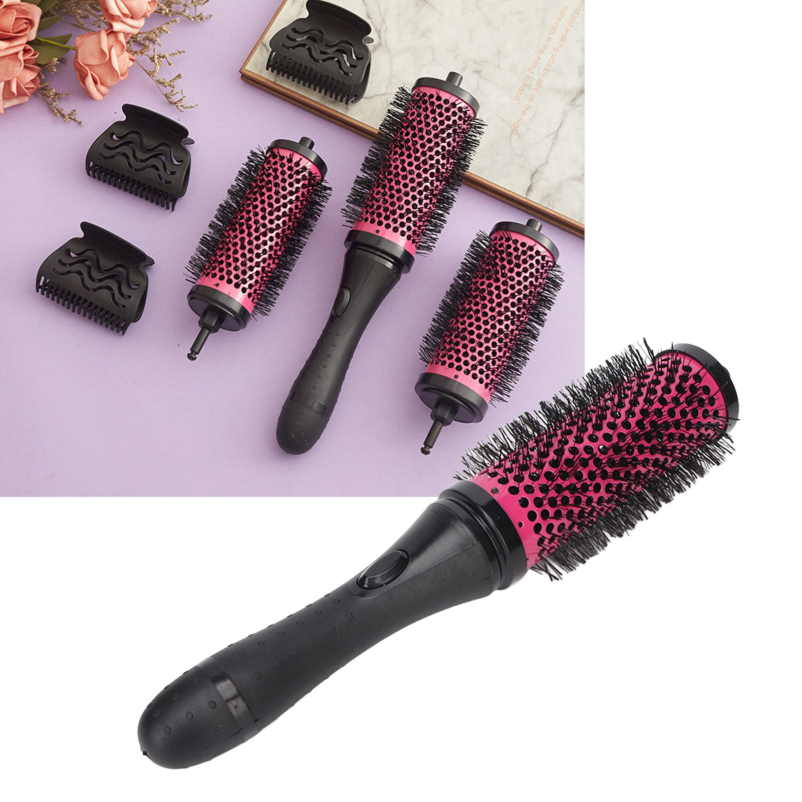 แปรงลูกกลิ้งกำจัดขนด้ามถอดได้6 - Hair Care Kit บทวิจารณ์และราคา