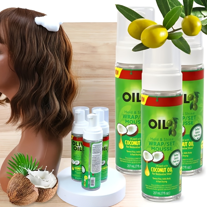 มูสจัดแต่งทรงผมแบบลอน, โฟมจัดแ - Hair Care Olive Oil บทวิจารณ์และราคา
