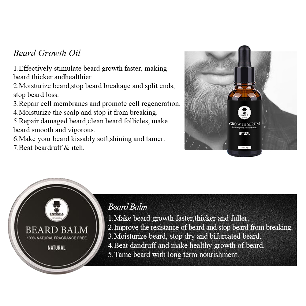 ENVISHA Beard Care ชุด Growth  - Hair Care Orange บทวิจารณ์และราคา