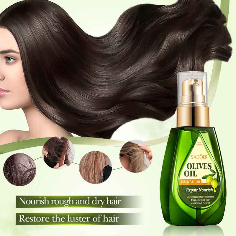 Olive Qihuan Shining Hair Care - Hair Care Olive Oil บทวิจารณ์และราคา