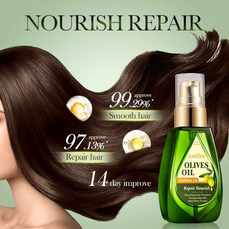 Olive Qihuan Shining Hair Care - Hair Care Olive Oil บทวิจารณ์และราคา