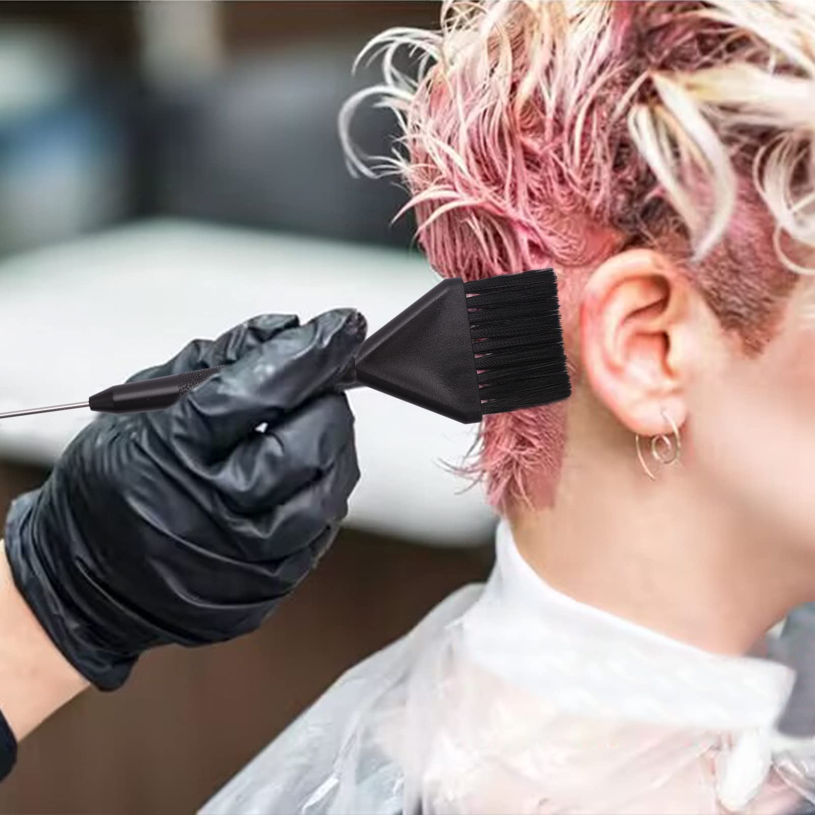 ชุดแปรงถุงมือยางสำหรับย้อมผมแบ - Hair Care Kit บทวิจารณ์และราคา