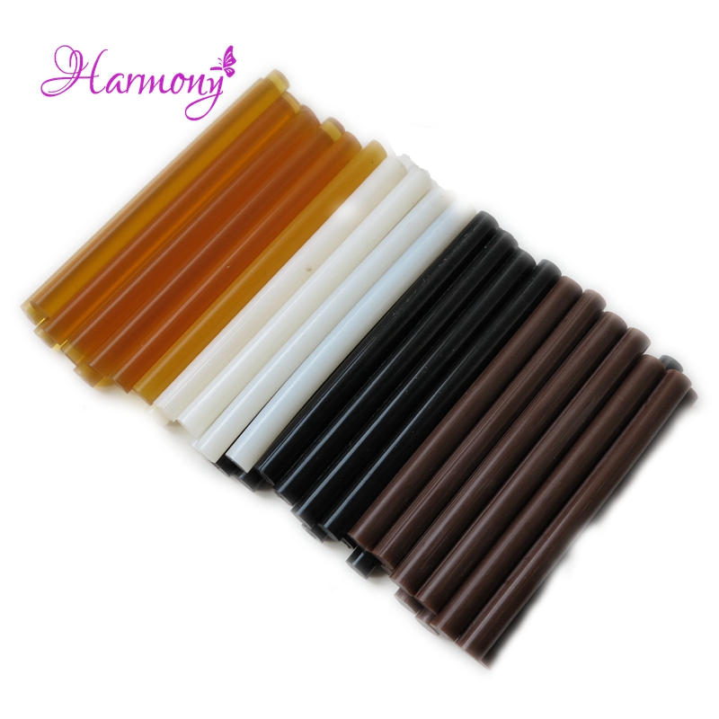 12 ชิ้น/กล่องสี่สีขนาดเล็ก Ker - Glue Gun Hair บทวิจารณ์และราคา