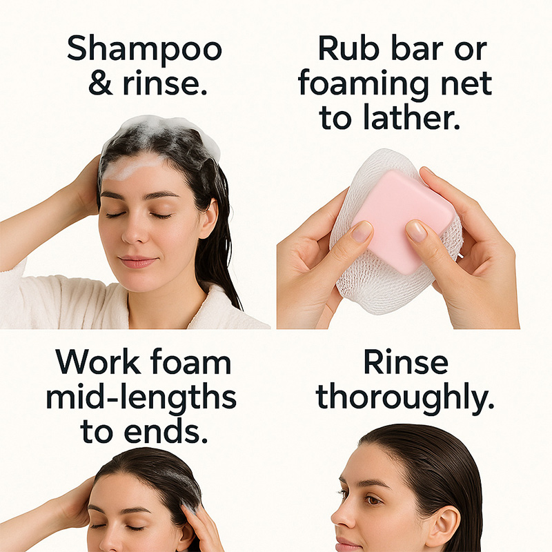 สบู่ครีมนวดผมน้ำมันละหุ่ง, แชม - Hair Care Conditioner บทวิจารณ์และราคา